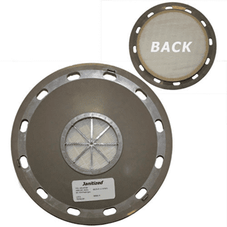Vacuum filter for industrial cleaning equipment.